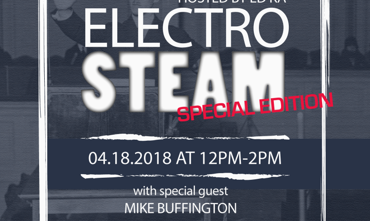 Electrosteam Show – History of Theremin and Rhythmicon with Mike Buffington – Live at MakerParkRadio.nyc April 18, 2018